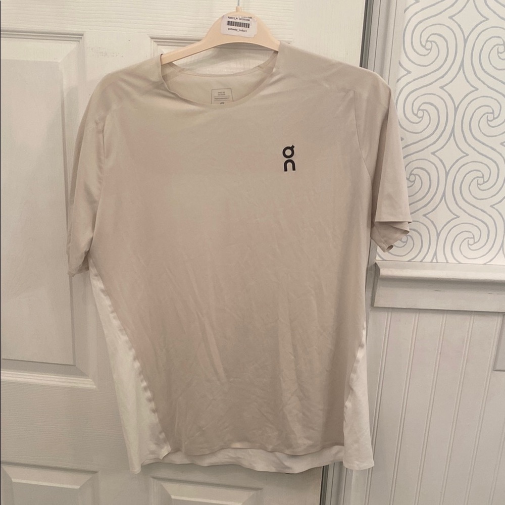 On Running Men's Cream Shirt